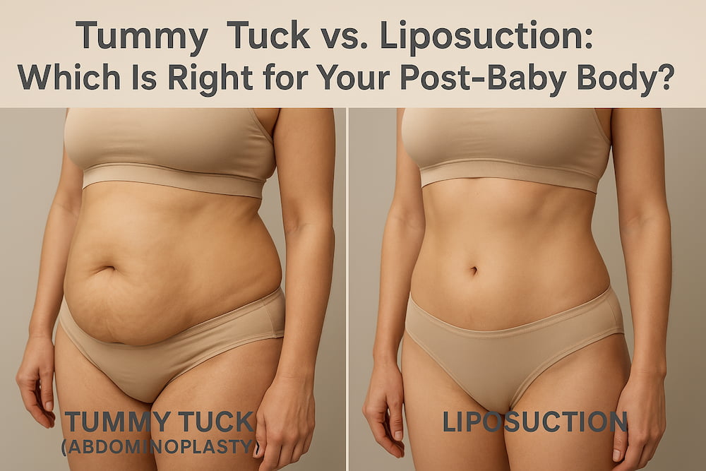 Tummy Tuck vs. Liposuction: Which Is Right for Your Post-Baby Body in Atlanta?