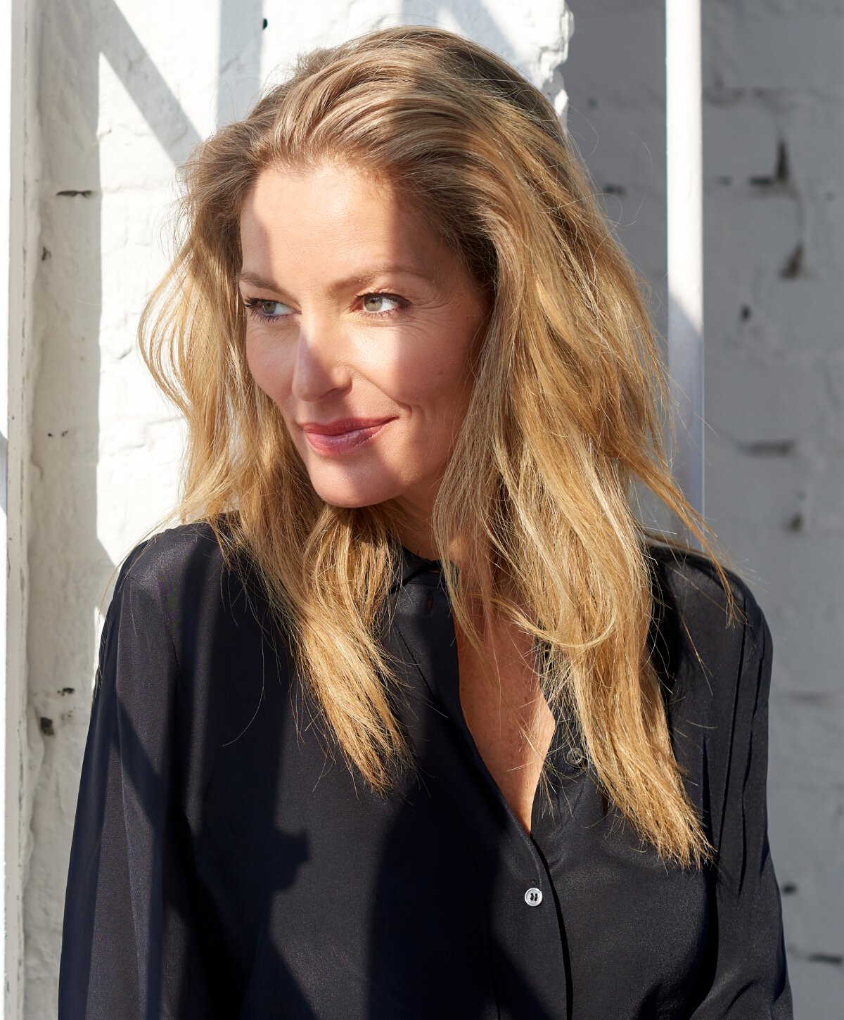 Atlanta brow lift Model with blonde hair