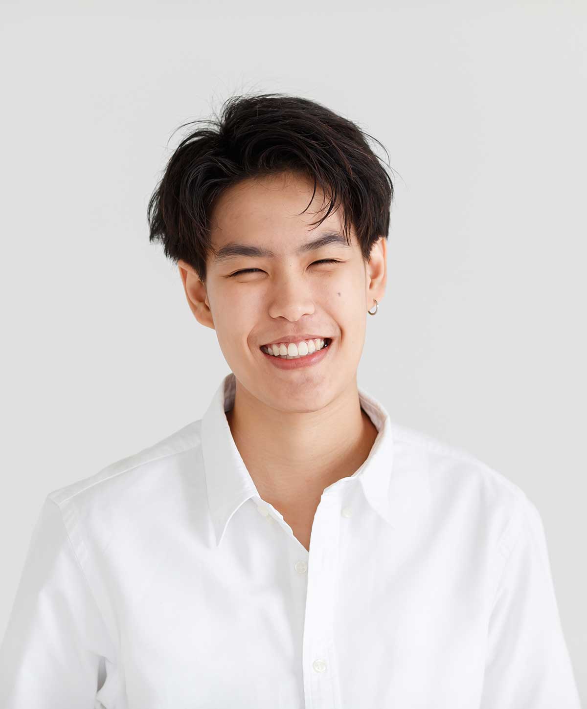 Atlanta gender affirmation surgery model smiling